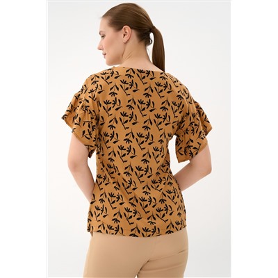 Блузка Кимоно (карамель)