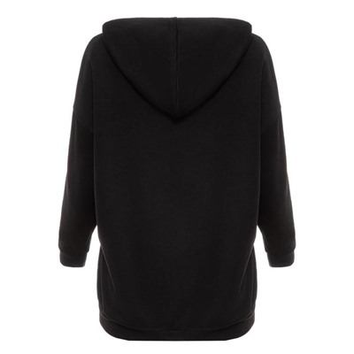 Худи женское MINAKU: Casual Collection цвет чёрный, р-р 50-52