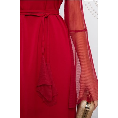 Платье вечернее Милания (красное) П14455-39М