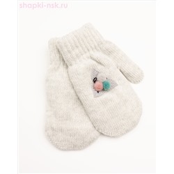 037-TMg Варежки для девочки (7-8 лет)