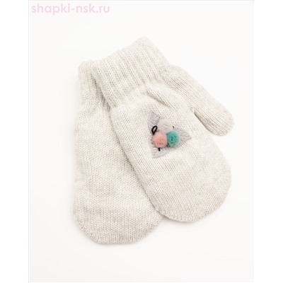 037-TMg Варежки для девочки (7-8 лет)