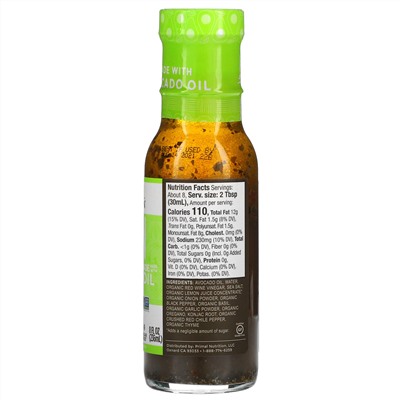 Primal Kitchen, Italian Vinaigrette & Marinade Made With Avocado Oil, 8 fl oz (236 ml)