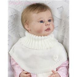 101-46-F Манишка для девочки (1 год)