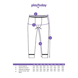Брюки трикотажные для мальчиков (термо)
