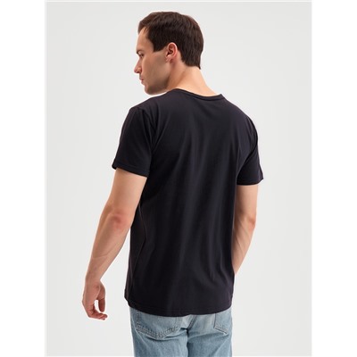 Футболка мужская Collorista, размер 50-52, чёрная