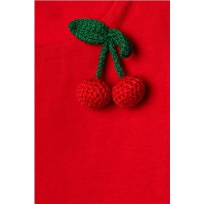 Комплект для девочек: топ трикотажный, брюки текстильные PLAYTODAY, 1242822