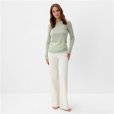 Лонгслив женский KAFTAN: Basic line, оливковый, размер 40-42