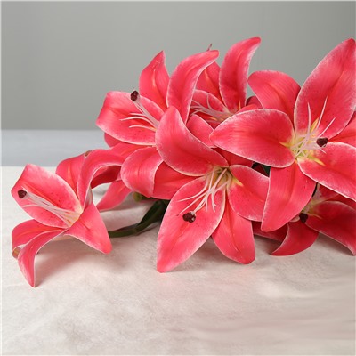 Цветок искусственный Лилия 52 см / CL-52 /уп 40/400/