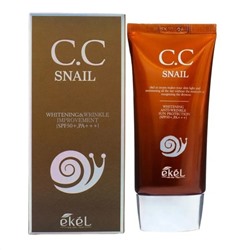 Ekel CC крем с улиточным муцином SPF50+ PA+++, 50 мл 13875