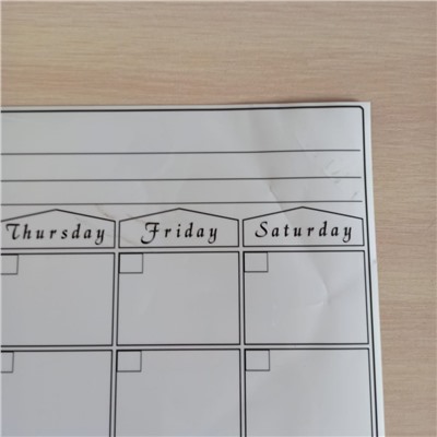 Магнитный планер на месяц (30*42 см) УЦЕНКА