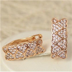Серьги позолота H01-15379