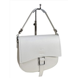 Женская сумка из искусственной кожи, цвет белый