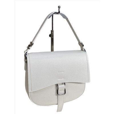 Женская сумка из искусственной кожи, цвет белый