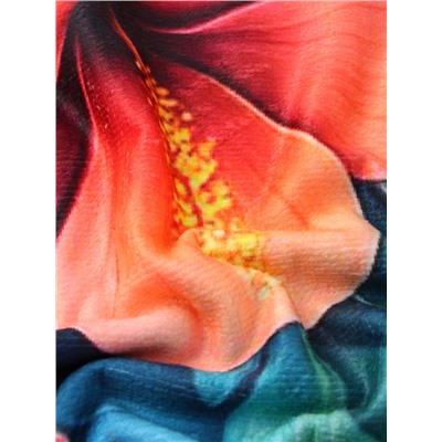 Полотенце пляжное «Этель» Tropics, 70×140 см, микрофибра 200 г/м²