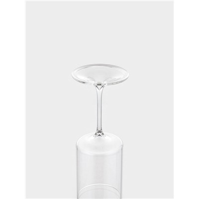 Набор бокалов для вина Magistro «Индиго», 280 мл, 2 шт., 8.2×21.5 см, стекло, прозрачные