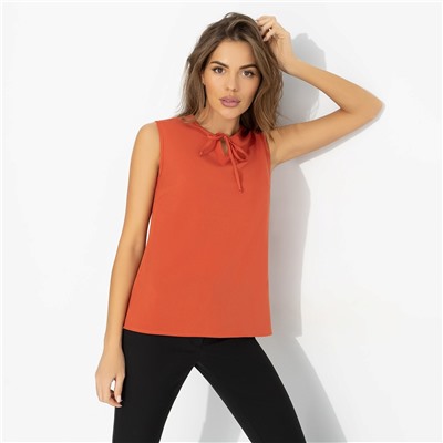 Блуза в трендовом цвете, Легкое настроение (терракот)