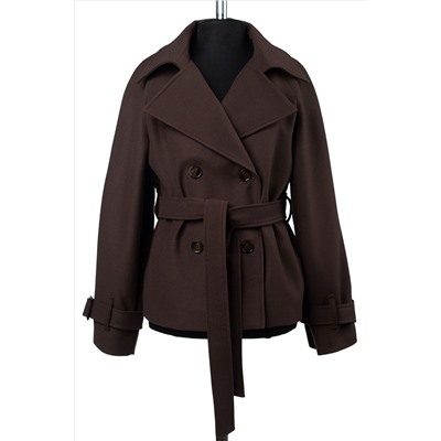 01-12210 Пальто женское демисезонное (пояс)