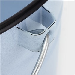 УЦЕНКА Ведро эмалированное, 12 л, без крышки, светлое