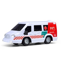 Машина "Спасательная служба" р/у, 27 MHz, в коробке