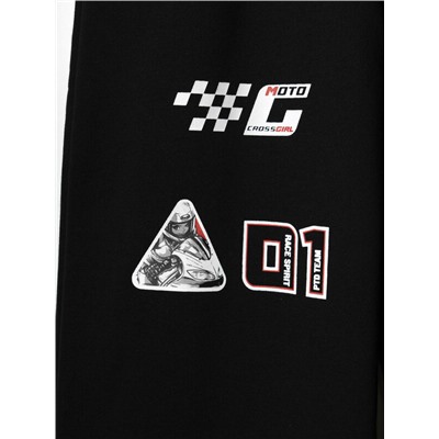 Брюки трикотажные для девочек