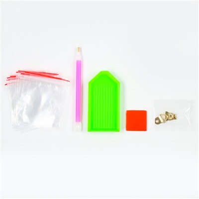 Алмазная мозаика с полным заполнением на холсте «Бабочки», 30×40 см