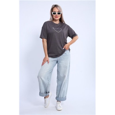 Футболка женская ФЖ0062А (Антрацитовый)
