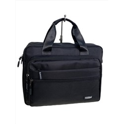 Сумка мужская  текстильная, цвет  черный
