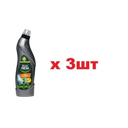Master FRESH Гель для унитазов и сантехники 750мл 3шт