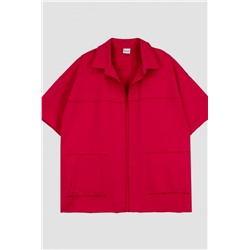 Джемпер женский 6394 (Малиновый)