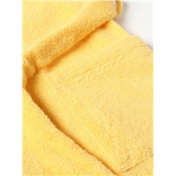 Халат махровый детский Этель «Я солнышко», размер 30 (98-104 см), жёлтый