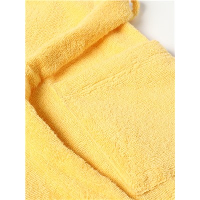 Халат махровый детский Этель «Я солнышко», размер 30 (98-104 см), жёлтый