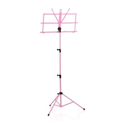 Пюпитр h=155 см, подставка для нот 50×28 см, розовый
