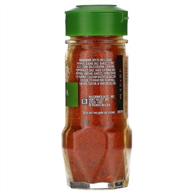 McCormick Gourmet, Sriracha Seasoning, 2.37oz (67 g)