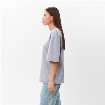 Футболка женская MIST Basic, размер 48-50, серая