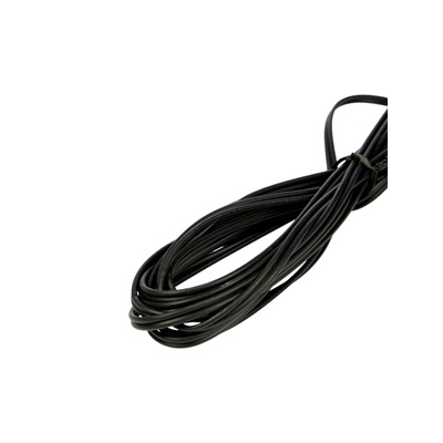 Удлинитель для комнатных гирлянд, 3 м, тёмная нить, УМС-вилка