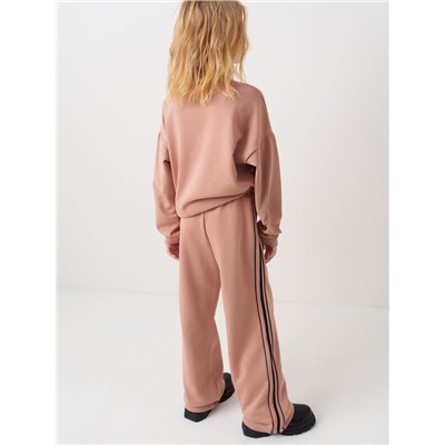 Комплект трикотажный для девочек: толстовка, брюки