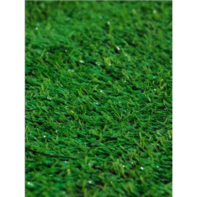 Газон искусственный, ворс 30 мм, 1×2 м, зелёный, Greengo
