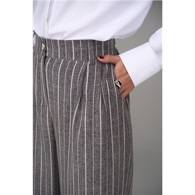 Брюки Сиара (серый/полоска)