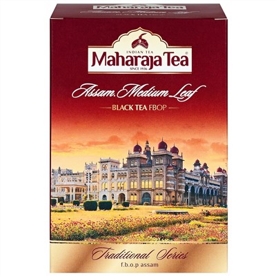 Maharaja Tea Assam Medium Leaf / Чай Ассам Средний Лист 250 г