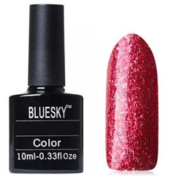 Bluesky Гель-лак" Серия Глиттер" BJ 10 бордовый 10481