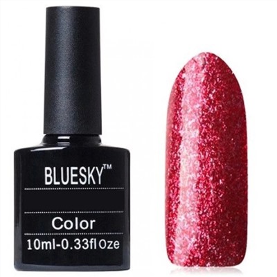 Bluesky Гель-лак" Серия Глиттер" BJ 10 бордовый 10481