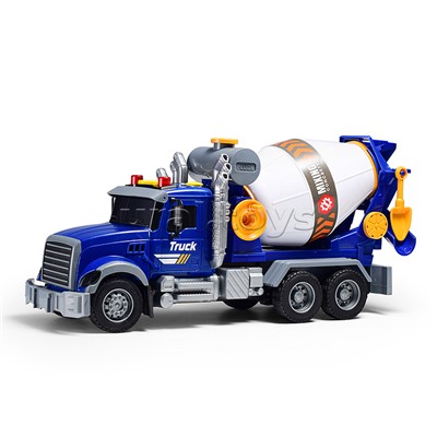 Машина "Бетономешалка" на батарейках, в коробке