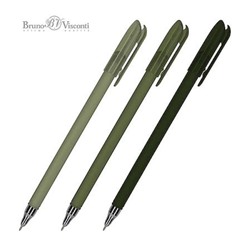 Ручка шариковая 0.38 мм "PointWrite Verde" синяя 20-0506 Bruno Visconti