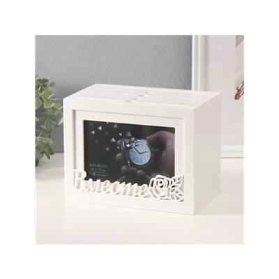 Фотоархив на 96 фото «Семья», белого цвета, 20×15×12 см