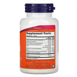 Now Foods, В-100, длительного высвобождения, 100 таблеток