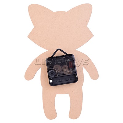 Набор творческая мастерская Часы "Лисенок" 20*22 см.