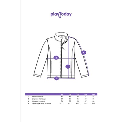 Толстовка PLAYTODAY, 1185687