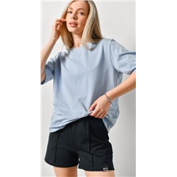 Фуфайка (футболка) Гретта-2 (Светло-голубой)