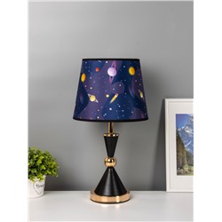 Настольная лампа «Елизавета» E27 40 Вт черно-золотой RISALUX