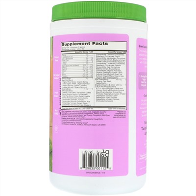 Amazing Grass, Green Superfood, антиоксиданты, сладкие ягоды, 14,8 унц. (420 г)